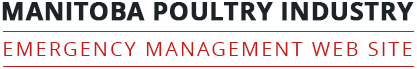 Manitoba Poultry Industry Emergency Management Web Site